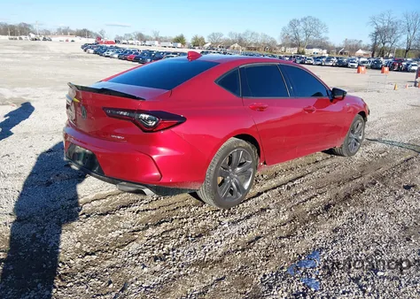 2022 Acura Tlx A-Spec Package z USA, uszkodzony, nr VIN 19UUB6F52NA002109